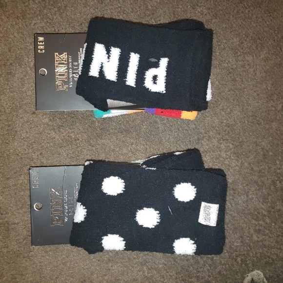 Victoria Secret Crew Socks - Picture 2 of 2